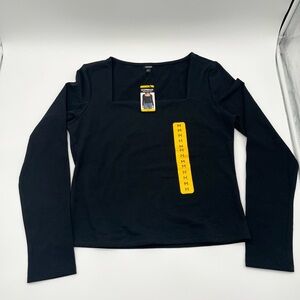 Express Black Long Sleeve Women's Tee